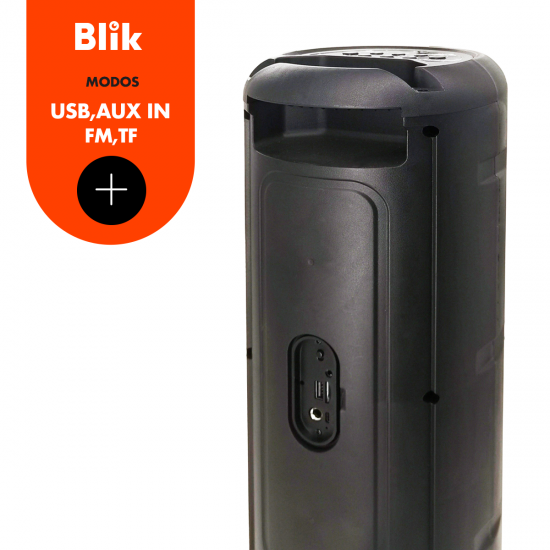 Parlante Bluetooth Karaoke con Microfono Upsound 3 Blik