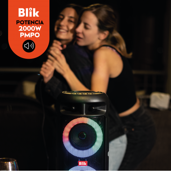 Parlante Bluetooth Karaoke con Microfono Upsound 3 Blik