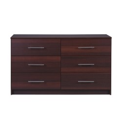 COMODA ALTAIR 6 CAJONES WENGUE