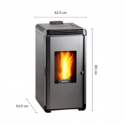 Estufa Combustión Pellet Hera+  Bosca
