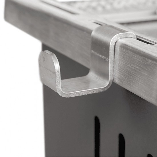 Cocina a Leña M90 Gris con Kit de Cañones 6" Alcazar