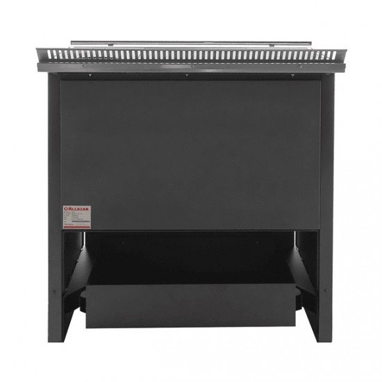 Cocina a Leña M90 Gris con Kit de Cañones 6" Alcazar