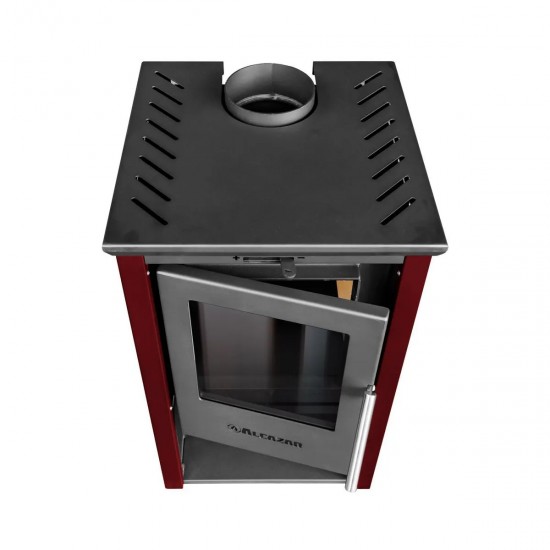 Estufa Combustion Patagonia 380 Burdeo Alcazar