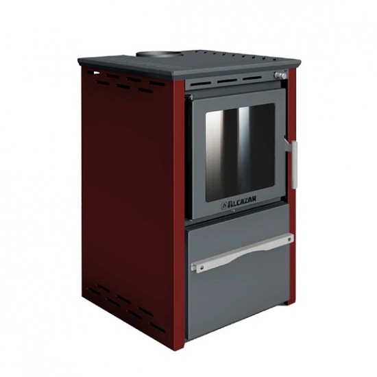 Estufa Combustión Patagonia 480 Burdeo Alcazar