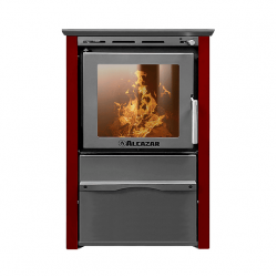 Estufa Combustión Patagonia 480 Burdeo Alcazar