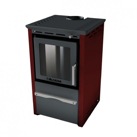 Estufa Combustión Patagonia 480 Burdeo Alcazar