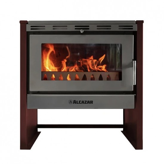 Estufa Combustión Bavara Burdeo Alcazar