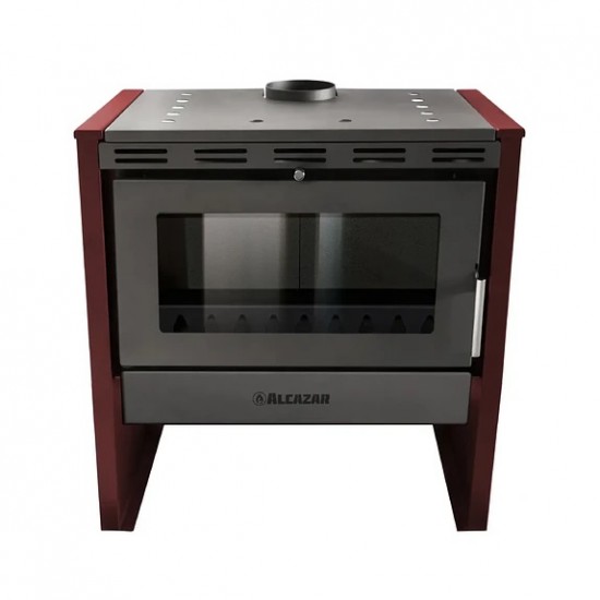 Estufa Combustión Bavara Burdeo Alcazar
