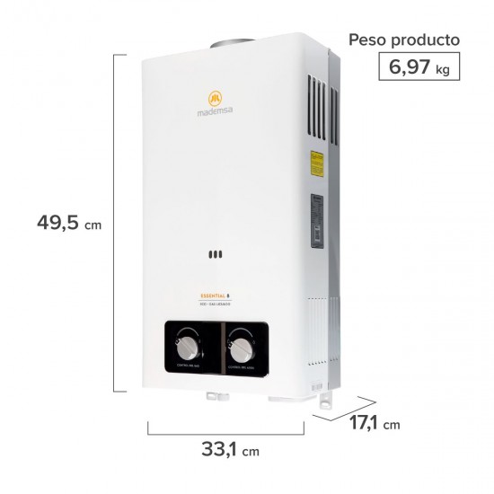 Calefont Essential 8 Eco Mademsa