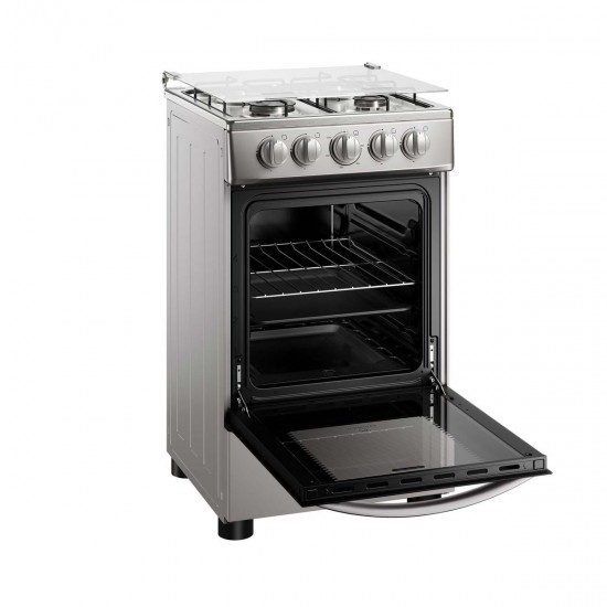 Cocina a Gas 4 Platos FM4LS Inox Mademsa