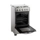 Cocina a Gas 4 Platos FM4LS Inox Mademsa