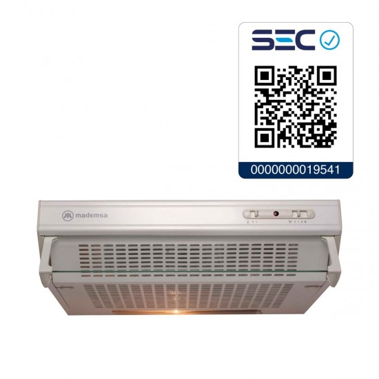 Campana de Cocina 60 cm MX U160S Inox Mademsa