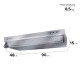 Campana de Cocina 90 cm MX U190S Inox Mademsa