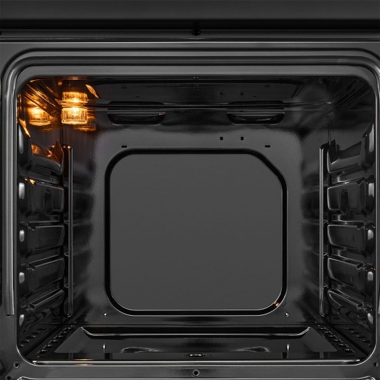 Cocina a Gas 4 Platos MFO-MG24TCSSLBK Negra Midea