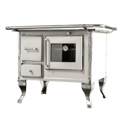 Cocina a Leña Villarrica 82x56 cm con Cañones Alcazar