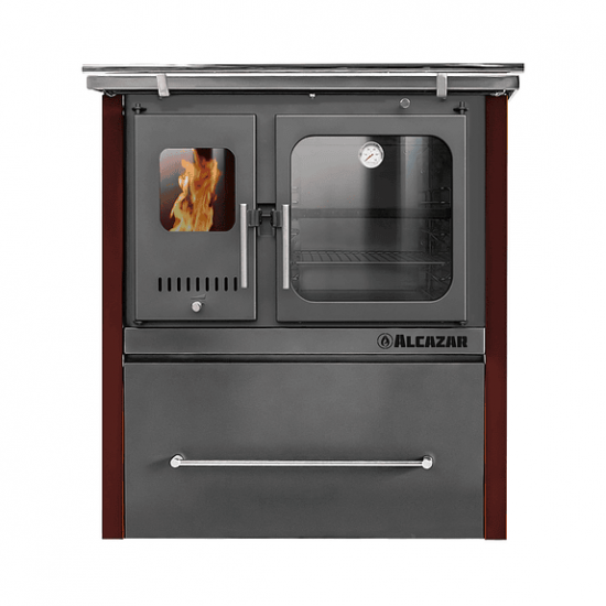 Cocina a Leña M90 Burdeo Alcazar