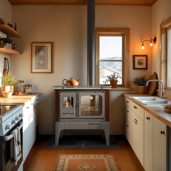 Cocina a Leña S900 Burdeo Alcazar