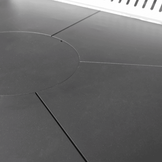 Cocina a Leña S900 Burdeo Alcazar