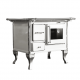Cocina a Leña Villarrica 82x56 cm Blanca Alcazar