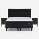 Cama Tempo Super King + Muebles Issey Grafito Rosen