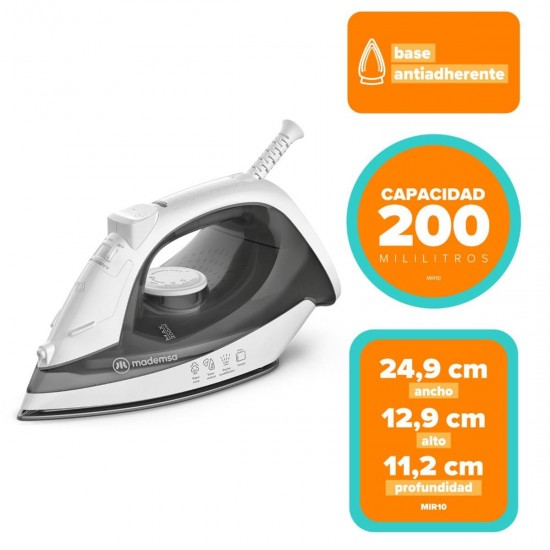 Plancha a Vapor MIR10 Mademsa