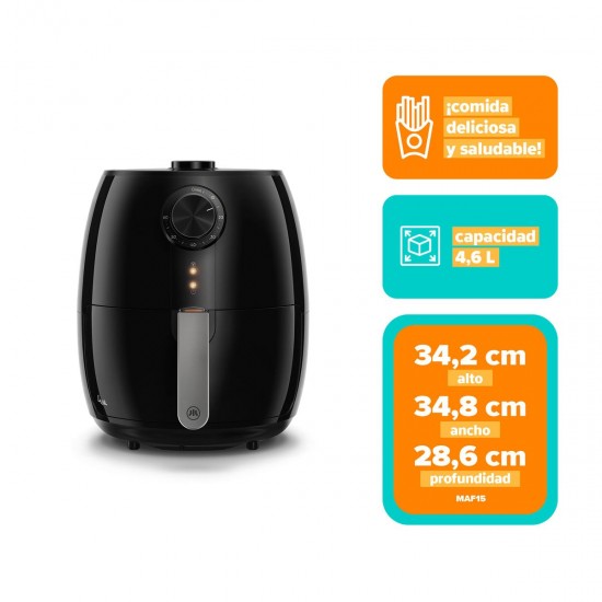 Freidora de Aire de 4,6 Litros MAF15 Mademsa