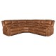 LIVING RECLINABLE CUERO VIEJO PORTA VASO 7245 DANIELS