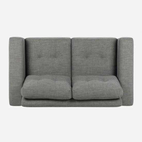 Sofá Mira 2 Cuerpos Zander Gris Rosen