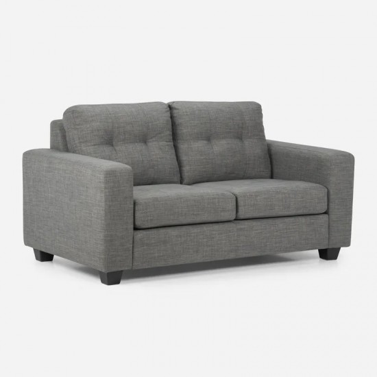 Sofá Mira 2 Cuerpos Zander Gris Rosen