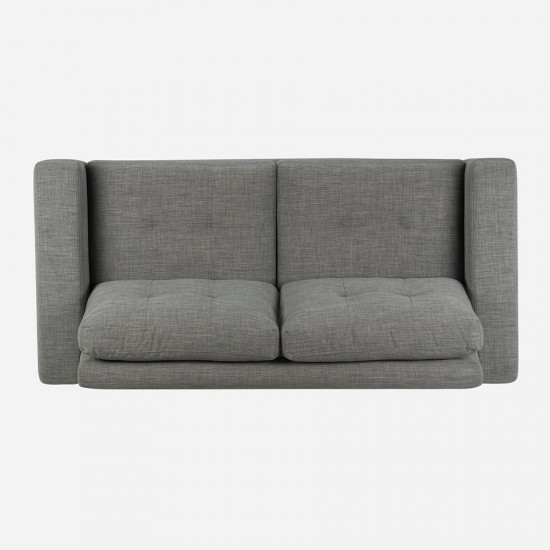 Sofá Mira 3 Cuerpos Zander Gris Rosen