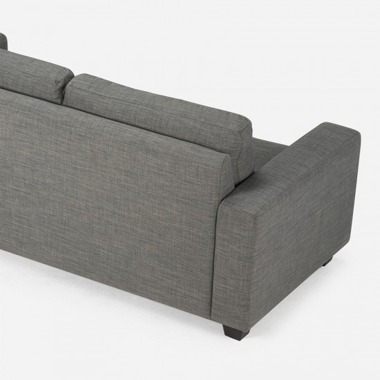 Sofá Mira 3 Cuerpos Zander Gris Rosen