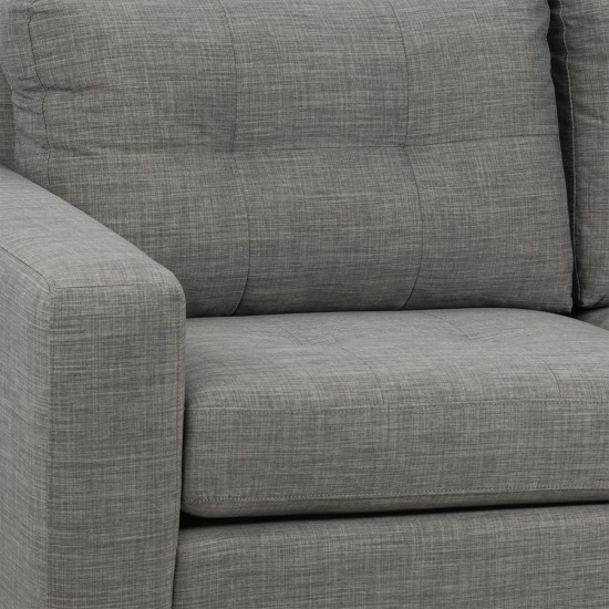 Sofá Mira 3 Cuerpos Zander Gris Rosen