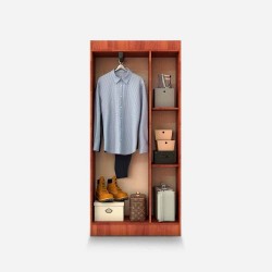 Closet Pasco 3 Puertas Cerezo CIC