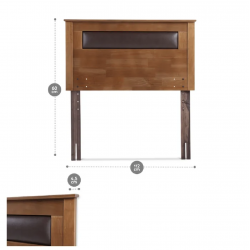 Respaldo Ferrara de 1,5 Plazas Rosen