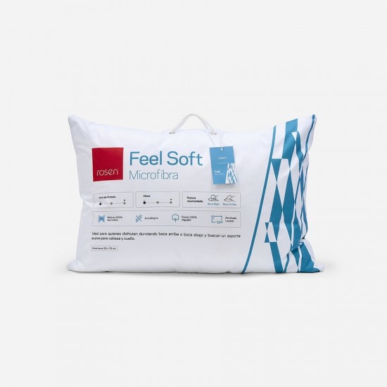 Almohada Soft Microfibra de 50x70 Rosen