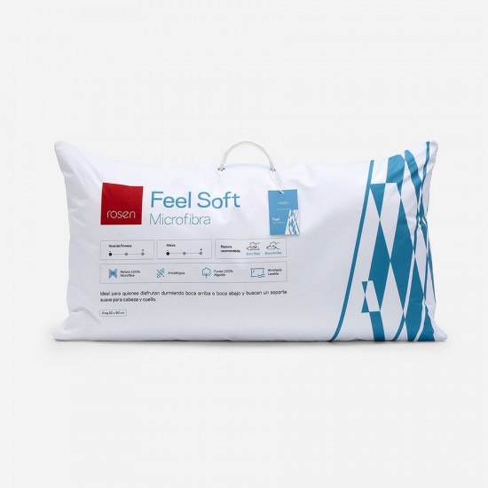 Almohada Soft Microfibra de 50x90 Rosen